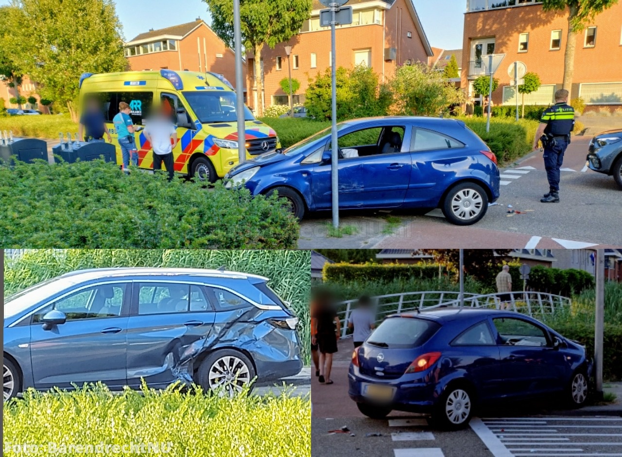 Live: Ongeval met 2 personenauto's op de Noordersingel thv Eikenwede