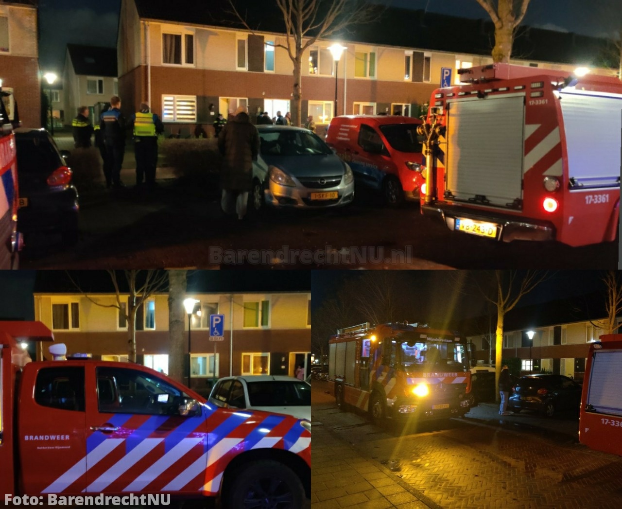 Brand in slaapkamer van woning aan de Cederhout