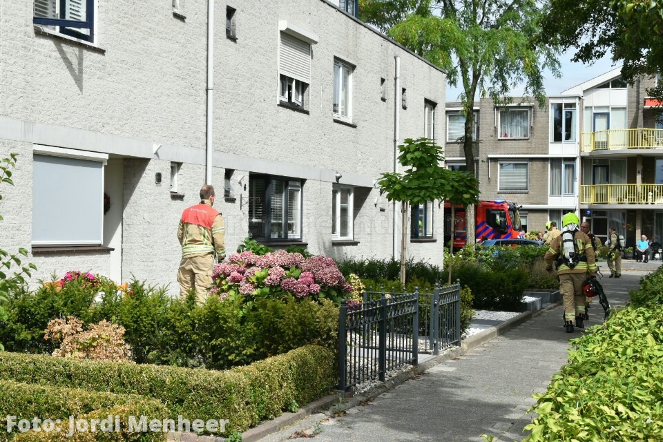 Brandmelding in woning aan Schipmolen, betreft mogelijke brand in meterkast