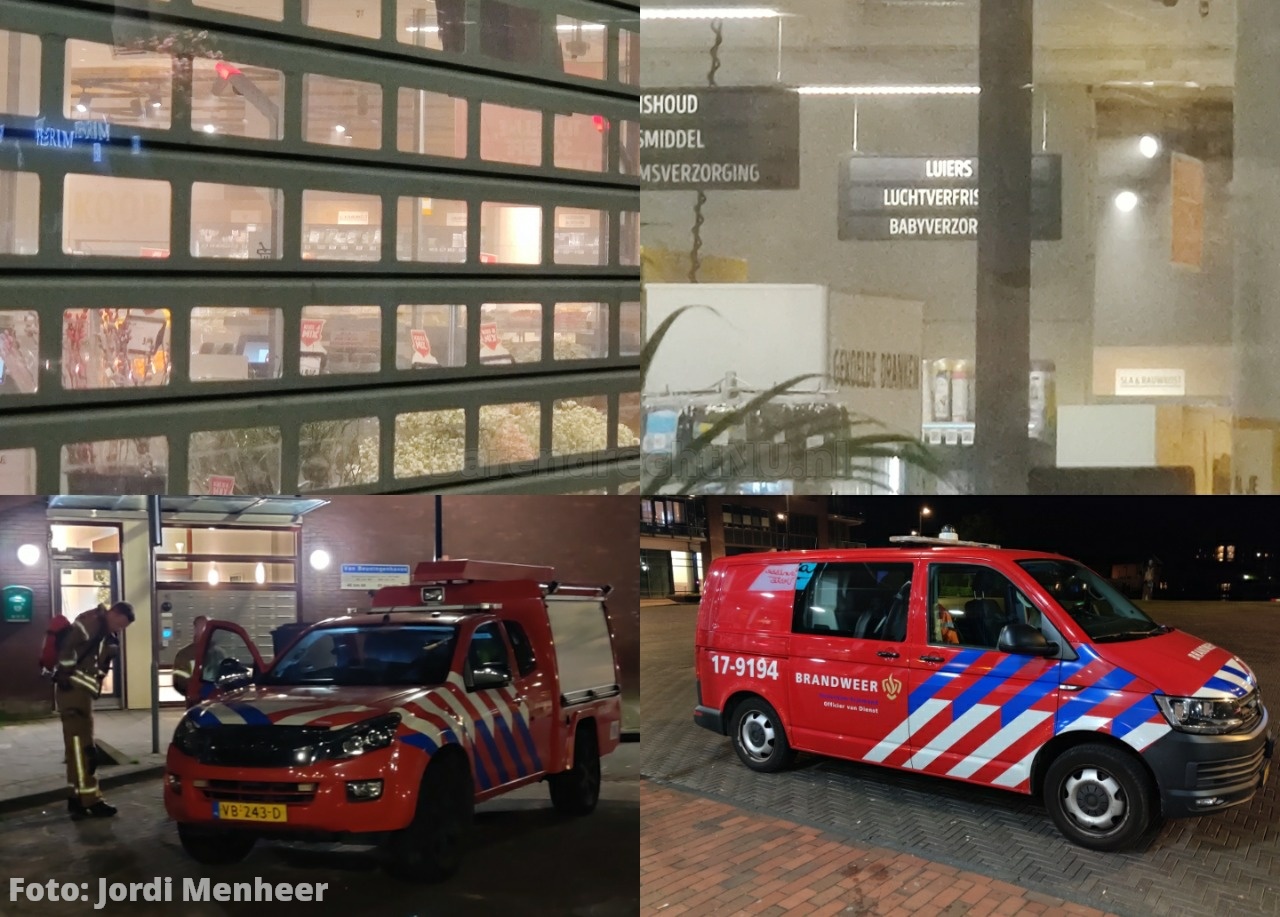 Jumbo winkel Carnisse Veste vol rook, brandweer stelt een onderzoek in