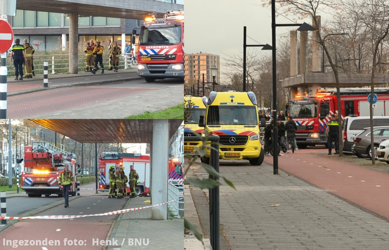 Live: Zoekslag in water Meerwedesingel / Avenue Carnisse door hulpdiensten