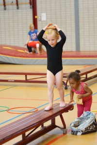 Peuter- en kleutergym groepen bij Gymnastiekvereniging Barendrecht