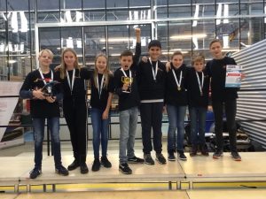 Team Probots van Dalton Lyceum haalt 3e plek tijdens robotwedstrijd, door naar Benelux finale