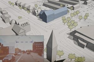 Plan: 'Poort van Barendrecht' met nieuwbouw op Edudelta locatie aan de Rijnstraat