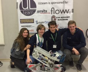 ULteam Dalton Lyceum 3e op internationaal robotica toernooi in Italië
