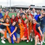 Dames 1 van Hockeyclub Barendrecht kampioen na 8-0 winst: Promotie naar 2e klasse