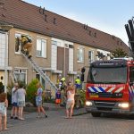 Brandweer met spoed naar woning aan de Mahlerstraat: Geluk bij een ongeluk