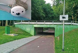 Permanent 360° cameratoezicht in tunneltje Park Buitenoord na herhaaldelijk vandalisme