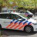 Politieauto's op het Middeldijkerplein