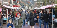 WinterMarkt WinterFeest Barendrecht (2017) in de Dorpsstraat