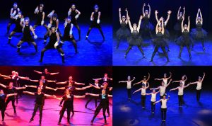 Dansers van Gymnastiekvereniging Barendrecht geven Winterdansshow in Theater het Kruispunt