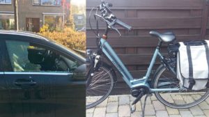 Auto-inbraken bij de Hoefslag en fiets gestolen in de Dorpsstraat