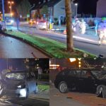 Letsel en veel schade door aanrijding tussen 2 personenauto's op de Binnenlandse Baan