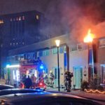 Uitslaande woningbrand aan de Braamwede door brand in wasdroger