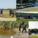 30-jarige man vermist bij Vrijenburgplas, brandweer zoekt met (onderwater)drone, politiehelikopter zoekt mee