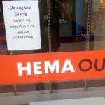 HEMA Outlet Middenbaan gesloten, 'gewone' HEMA verhuist naar outlet pand
