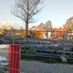 Waterleiding geraakt op eerste bouwdag nieuwbouwproject Talmaweg