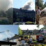 Zolderbrand aan de Schoener, schuurbrand aan de Kerkweg en natuurbrand langs Oude Maas