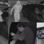 VIDEO: Sensoren en spiegels van BMW's gestolen in de wijk Vrijenburg