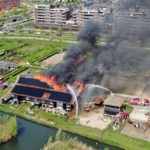 Verwoestende brand bij De Kleine Duiker, Barendrecht