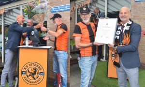 90-jarige Korfbalvereniging Vitesse ontvangt Waarderingsoorkonde