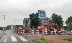 Kruising Binnenlandse Baan / Windsingel tot 16 september dicht door werkzaamheden