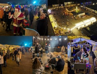 FOTO'S: Kerstmarkt bij De Kleine Duiker en kerstwandeling door de Zuidpolder