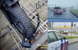 Fatbike dief aan de Dierensteinweg op heterdaad betrapt, 48-jarige Barendrechter aangehouden