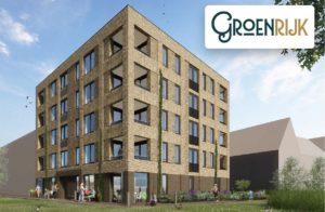 Nieuwbouw appartementencomplex "Groenrijk" met 15 woningen langs 3e Barendrechtseweg