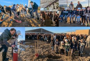 Nieuwe buren vieren samen de start van nieuwbouwproject ROSA