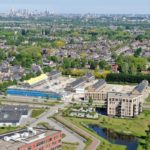 Nieuwbouw Lagewei (Friends wonen woningen) (Drone foto)