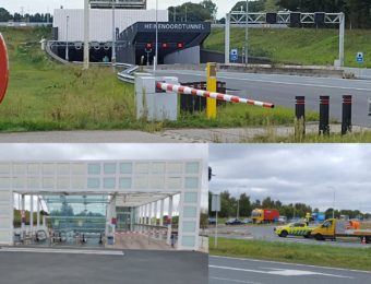 Heinenoordtunnel in beide richtingen afgesloten vanwege stroomstoring