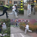 FOTO'S: Jeugd op de vlucht voor politie tijdens The Hunt