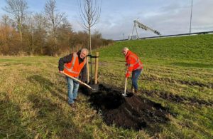 Start van vergroeningsproject langs A29 in Barendrecht: Groot aantal nieuwe bomen en struiken