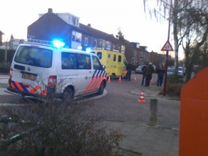 Ongeval met fiets op de Marijkesingel / Wilhelminastraat in Barendrecht