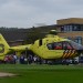 Traumahelikopter ter assistentie naar de Rietdekkerij in Barendrecht (Carnisselande)