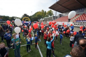 Officiële opening nieuwe tribune BVV Barendrecht (Sportpark de Bongerd, Barendrecht)
