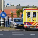 Ongeval met auto op oprit A29 vanaf Kilweg, Barendrecht