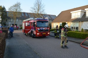 Brand achter stopcontact in woning aan de Concertweg in Barendrecht