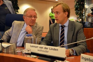Wethouder Lennart van der Linden