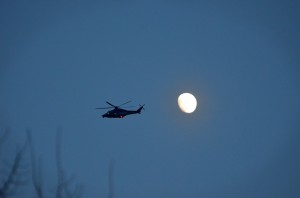 Politiehelikopter (Avond)