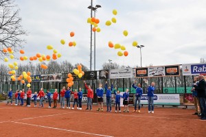 Nieuwe tennispark officieel geopend bij TV Barendrecht