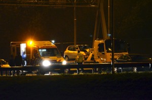Kettingsbotsing met 7 auto's op de A29 veroorzaakt flinke verkeershinder (Barendrecht)