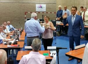 Mirjam Koopman (EVB) verlaat gemeente raad, Marcel Hazebroek opvolger