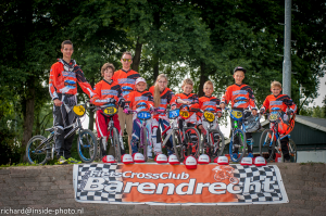Rijders FCC Barendrecht bij Nederlands Kampioenschap BMX