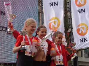 Zes podiumplaatsen voor CAV Energie bij Kids Run in Rotterdam