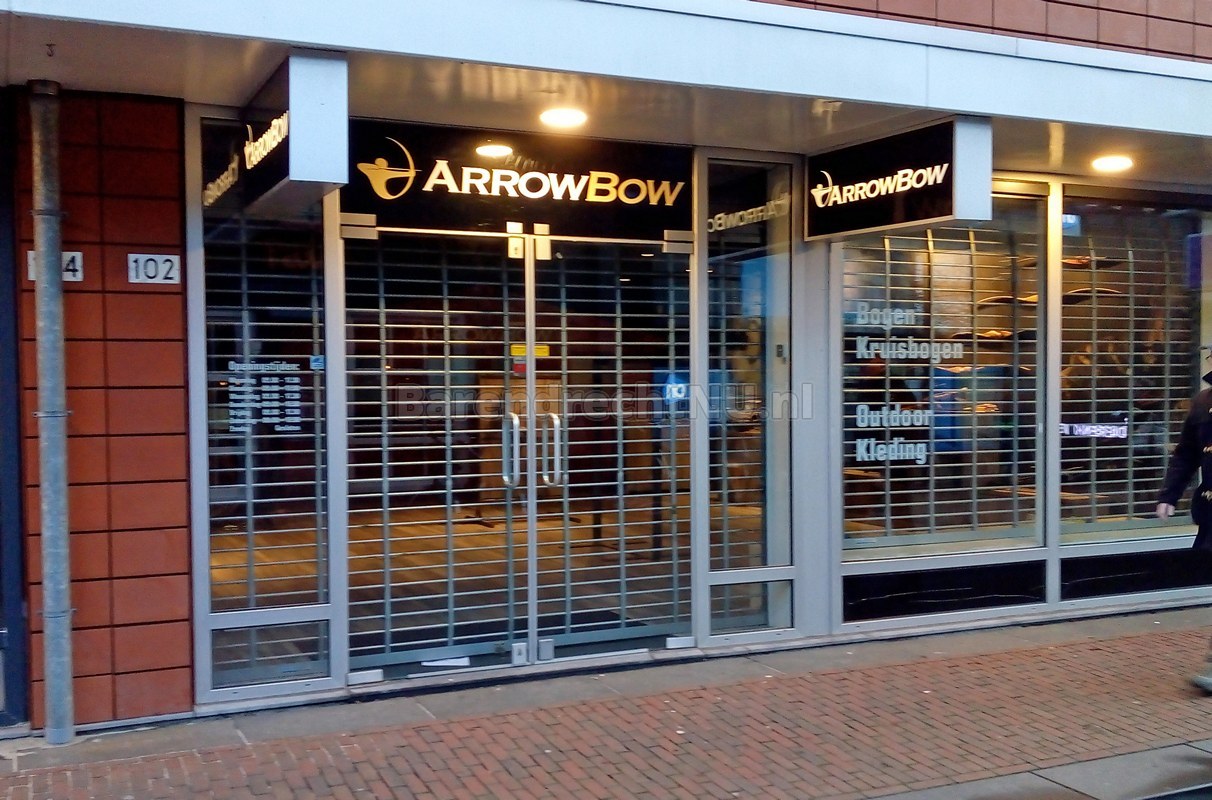 Nieuw op de Middenbaan: Kruisbogen en outdoor winkel 'ArrowBow' –