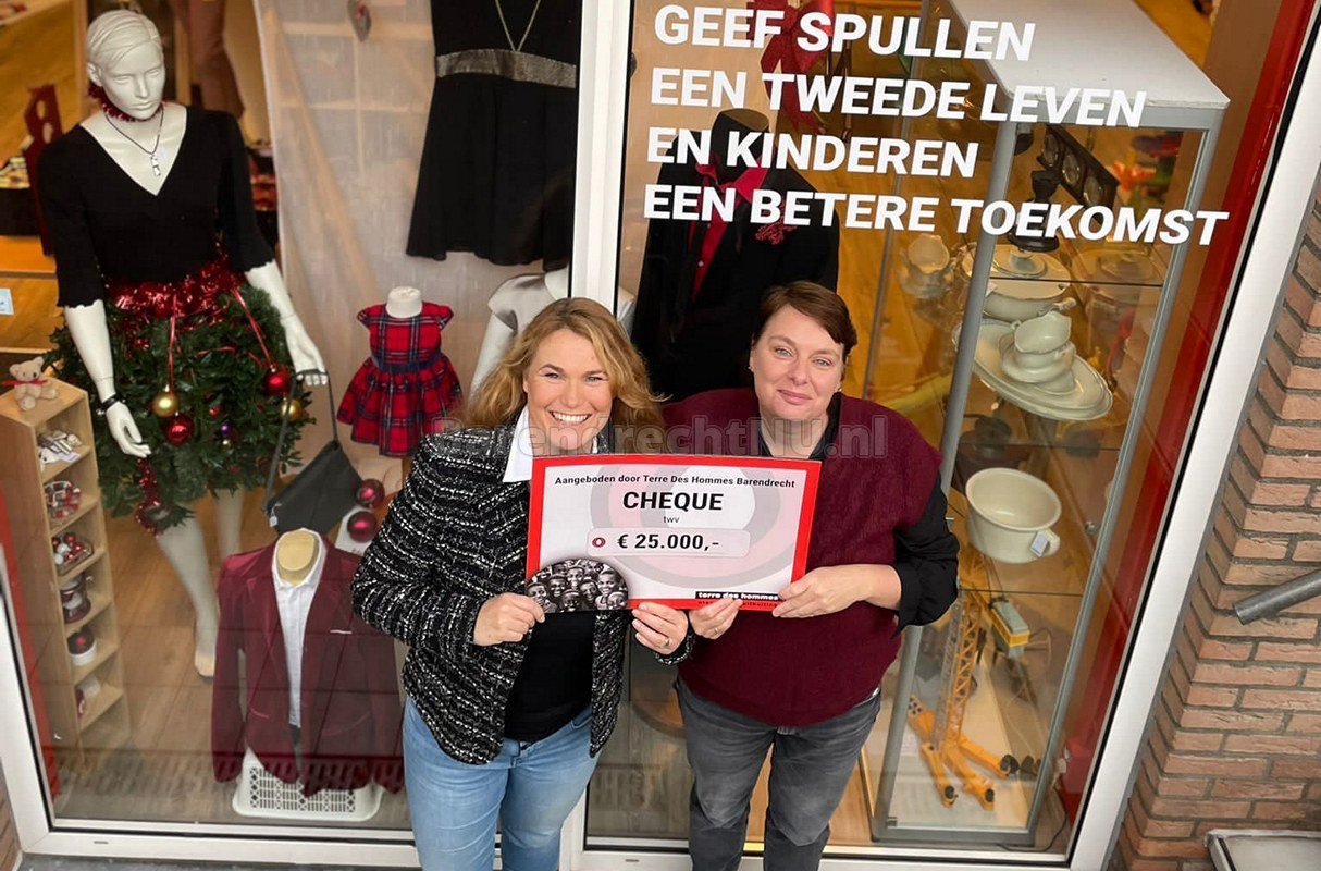 Berekening beweging voorspelling Terre des Hommes aan de Middenbaan haalt €25.000 op in strijd tegen  kinderuitbuiting – BarendrechtNU.nl