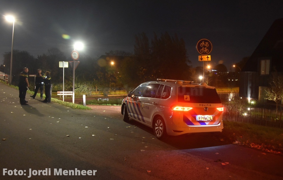 Straatroof Noordersingel: Één verdachte aangehouden nadat hij in een sloot was gesprongen