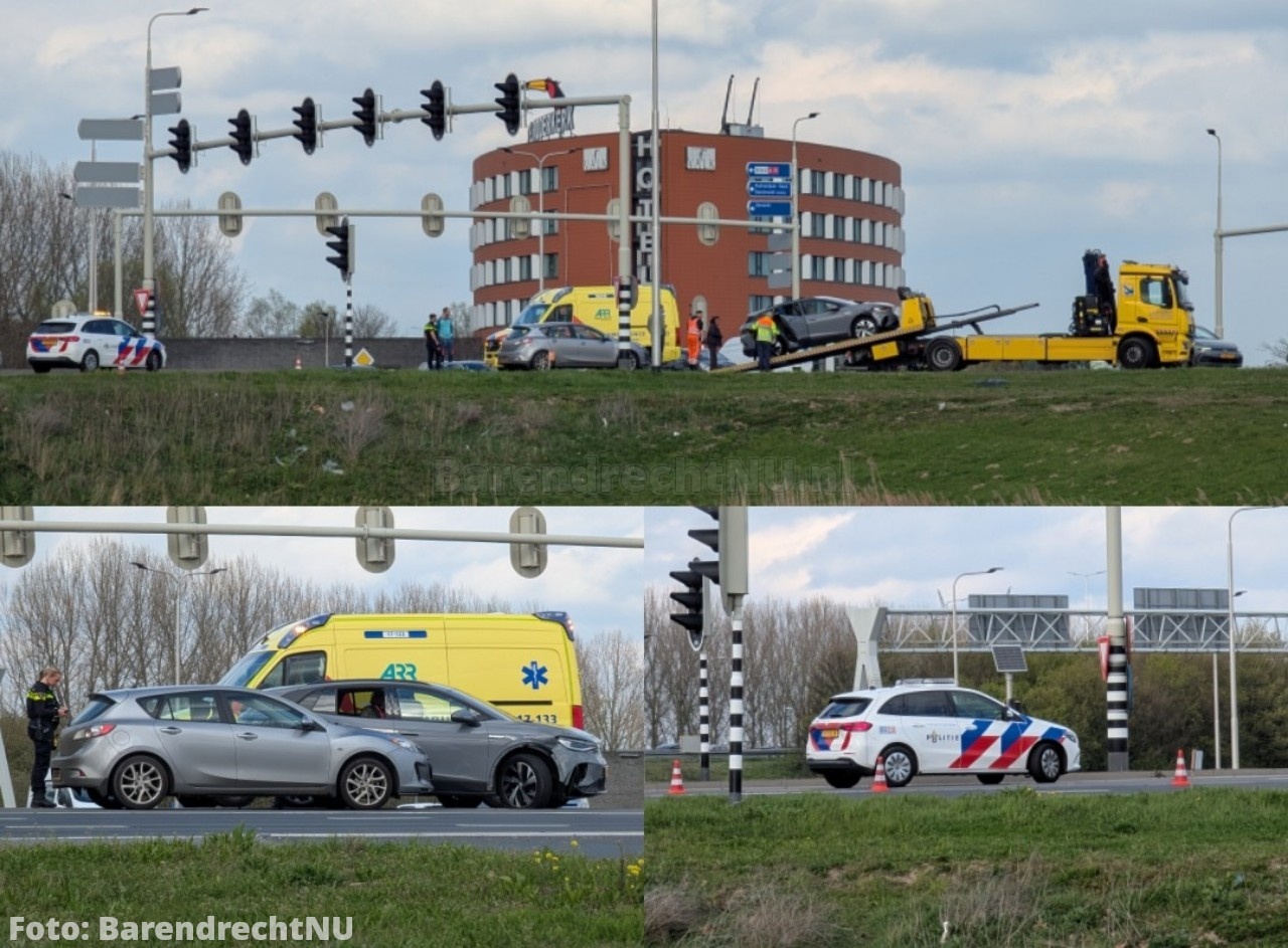 Aanrijding met letsel op kruising Dierensteinweg / afrit A15